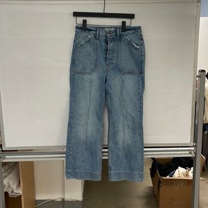GRLFRND wide leg jeans